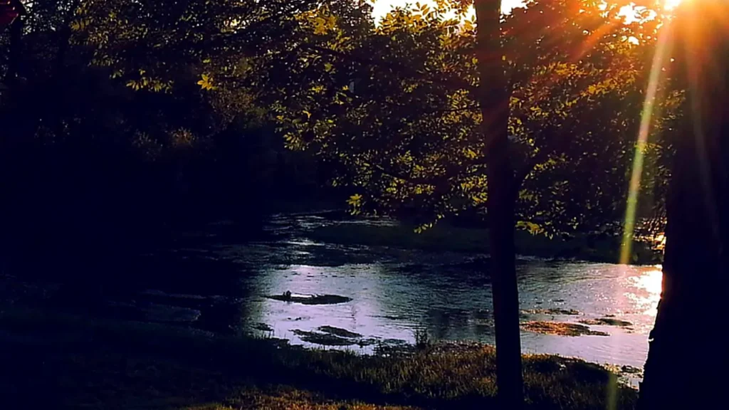 Angelplatz im Herbst