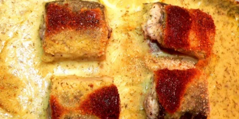 Aal überbacken