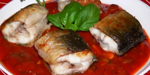Italienische Aalpfanne
