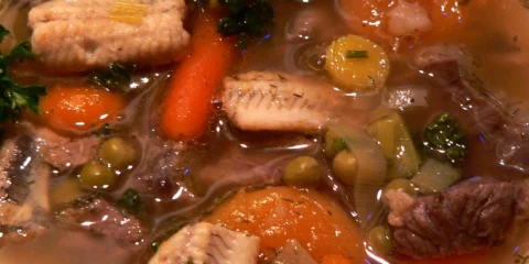 Norddeutsche Aalsuppe
