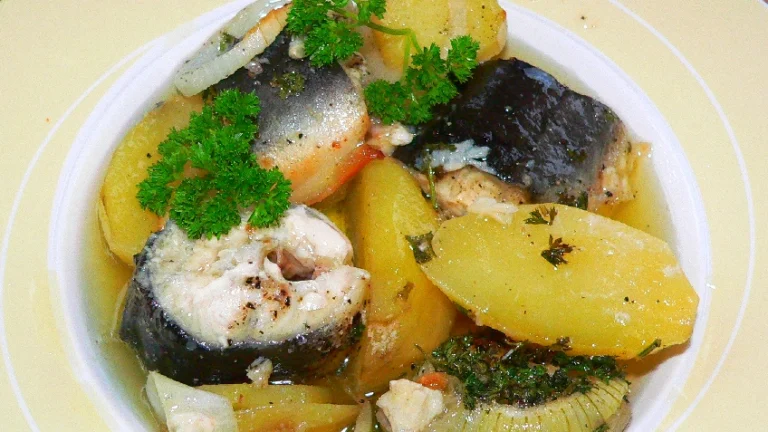 portugiesische Aal-Ofensuppe