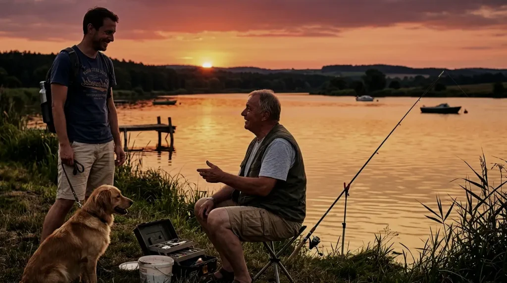 Angler Unterhaltung